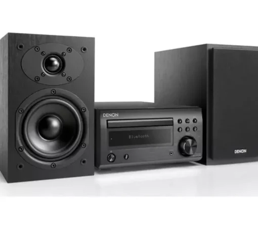 Denon DM41DAB DAB+ Mini HiFi System Black