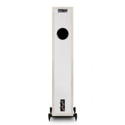 Denon RCD-N12DAB DAB+ All-In-One System White & Wharfedale Diamond 12.3 Floorstanding Speaker (Pair) Light Oak
