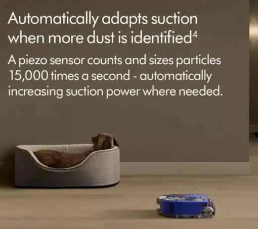 Dyson 360 Vis Nav Robot Vacuum Cleaner Blue and Nickel 360VISNAV