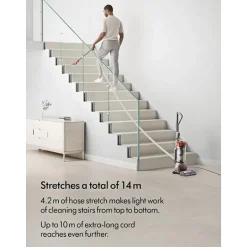Dyson Ball Animal Multi-floor UP34 Upright Vacuum Cleaner - Silver 5 Year Warranty