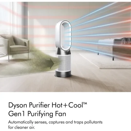 Dyson HP10 Purifier Hot+Cool Gen1 Purifying Fan Heater White Clearance