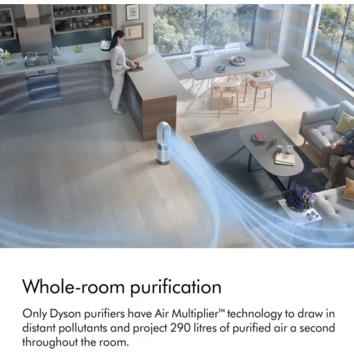 Dyson HP10 Purifier Hot+Cool Gen1 Purifying Fan Heater White Clearance
