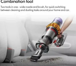 Dyson V15 Detect Absolute Cordless Stick Vacuum Cleaner up to 60 Minutes Run Time Yellow 2024