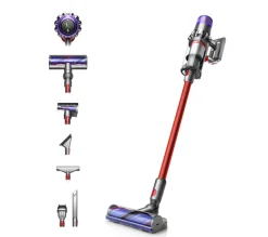 Dyson V11 Extra Cordless Stick Vacuum Cleaner Up To 60 Minutes Run Time Nickel and Red