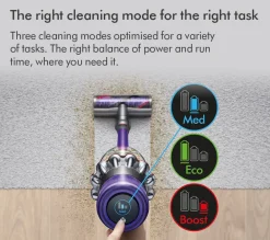 Dyson V11 Extra Cordless Stick Vacuum Cleaner Up To 60 Minutes Run Time Nickel and Red