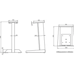 Focal Theva N1 Vestia Bookshelf Speaker Stand