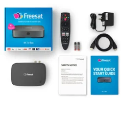 Freesat UHD-X Freesat Media Players - Anthracite