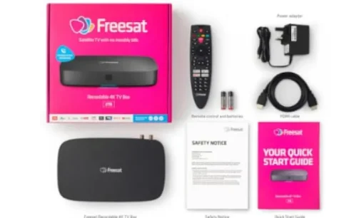 Freesat UHD-4X-2000 Recordable 4K TV Box - 2TB