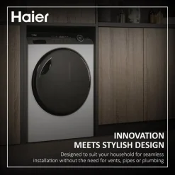 Haier HD90-A3959 9kg Heat Pump Tumble Dryer White CLEARANCE