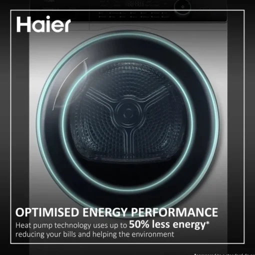 Haier HD90-A3959 9kg Heat Pump Tumble Dryer White CLEARANCE