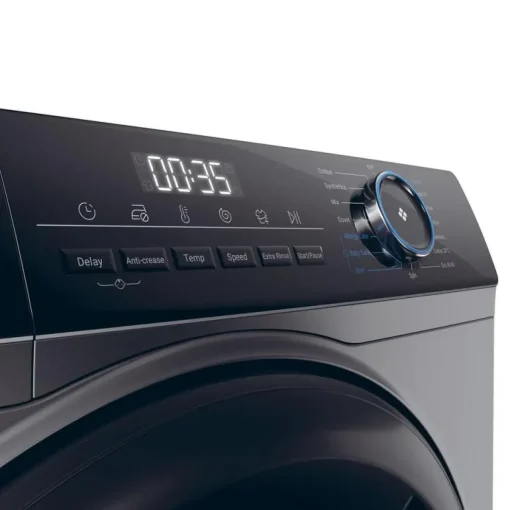 Haier HW80-B16939S8 I Pro Series 3 8kg 1400 Spin Washing Machine Graphite