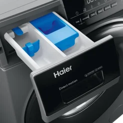 Haier HW80-B16939S8 I Pro Series 3 8kg 1400 Spin Washing Machine Graphite