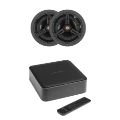 Harman Kardon Citation Amp with Monitor Audio C165 In Ceiling Speakers Pair Package