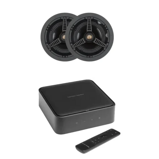 Harman Kardon Citation Amp with Monitor Audio C165 In Ceiling Speakers Pair Package
