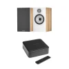 Harman Kardon Citation Amp with Bowers & Wilkins 606 S3 Bookshelf Speakers Oak Package