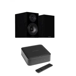 Harman Kardon Citation Amp with Wharfedale Diamond 12.2 Bookshelf Speakers Package