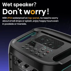 Hisense Party Rocker One 300W Portable Bluetooth Party Speaker HP100