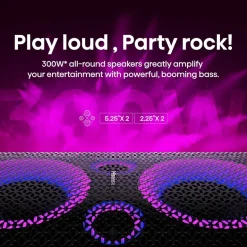 Hisense Party Rocker One 300W Portable Bluetooth Party Speaker HP100