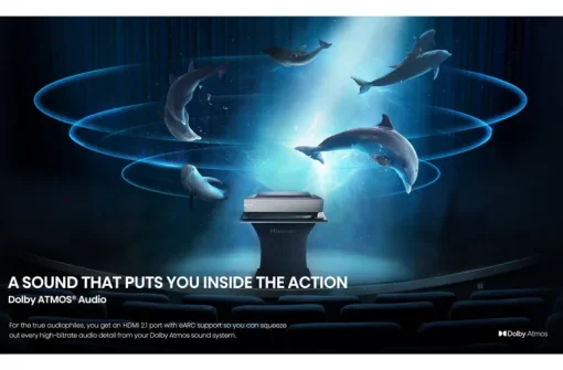 Hisense PX1TUK-PRO 4K Ultra Short Throw DLP Smart Projector