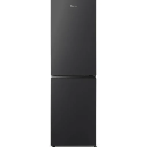 Hisense RB327N4BBE Frost Free Freestanding Fridge Freezer Black