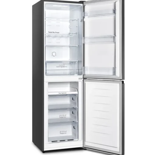 Hisense RB327N4BBE Frost Free Freestanding Fridge Freezer Black