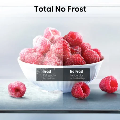 Hisense RB327N4BBE Frost Free Freestanding Fridge Freezer Black