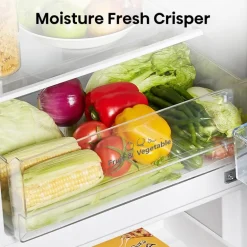 Hisense RB327N4BBE Frost Free Freestanding Fridge Freezer Black