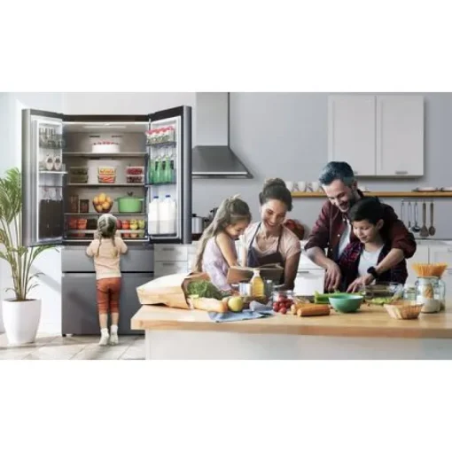 Hisense RF749N4SWSE American Fridge Freezer Stainless Steel