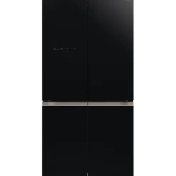 Hitachi RWB640VGB1GBK 4 DOOR Refrigerator Luxury 638L Vacuum Compartment Glass Black