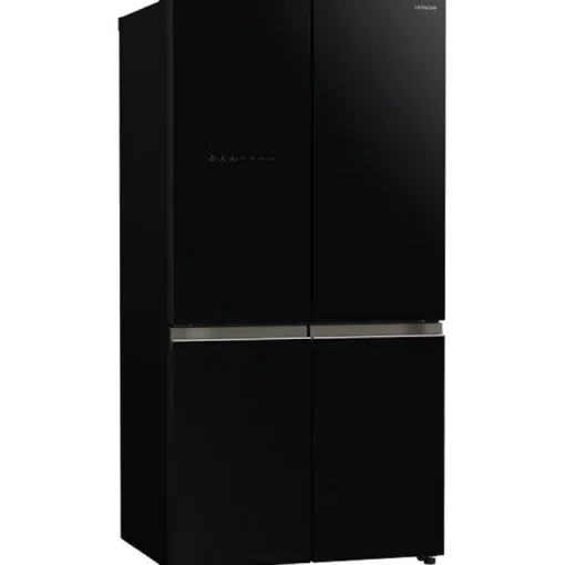 Hitachi RWB640VGB1GBK 4 DOOR Refrigerator Luxury 638L Vacuum Compartment Glass Black
