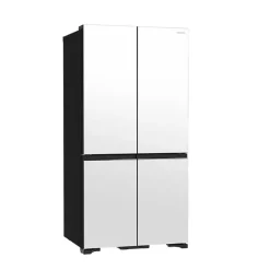 Hitachi RWB640VGB1XMGW French Bottom Freezer Luxury 638L Vacuum Compartment Matt Glass White
