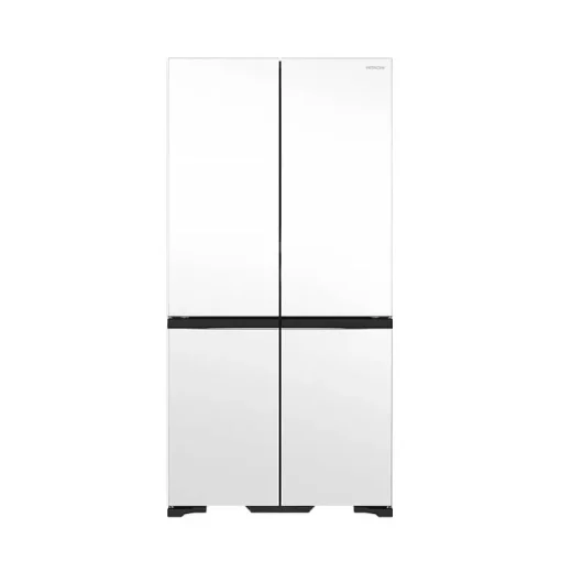Hitachi RWB640VGB1XMGW French Bottom Freezer Luxury 638L Vacuum Compartment Matt Glass White