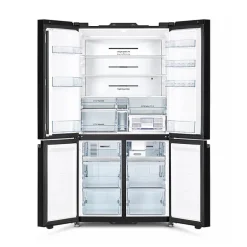 Hitachi RWB640VGB1XMGW French Bottom Freezer Luxury 638L Vacuum Compartment Matt Glass White