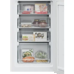 Hoover HVT3CLECKIHW 54.5cm Fridge Freezer White