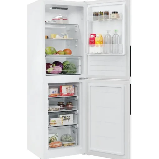 Hoover HVT3CLECKIHW 54.5cm Fridge Freezer White