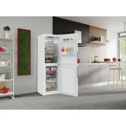 Hoover HVT3CLECKIHW 54.5cm Fridge Freezer White