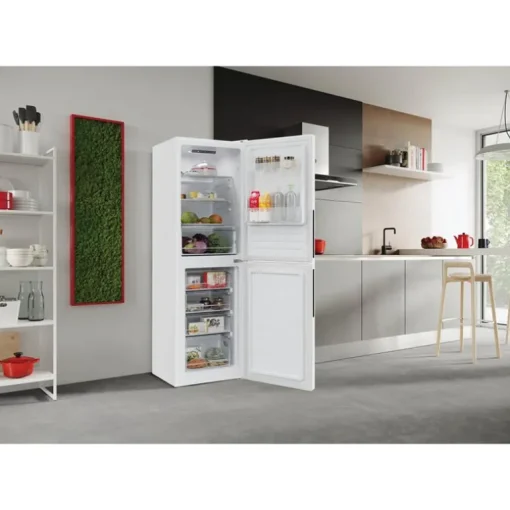 Hoover HVT3CLECKIHW 54.5cm Fridge Freezer White