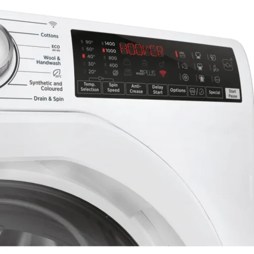 Hoover H3WPS486TAM6-80 8kg 1400 Spin Freestanding Washing Machine White A Rated