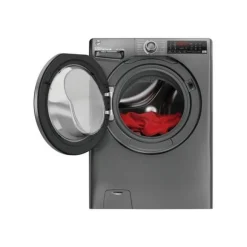Hoover H3WPS496TMRR6 9kg 1400 Spin Washing Machine Graphite