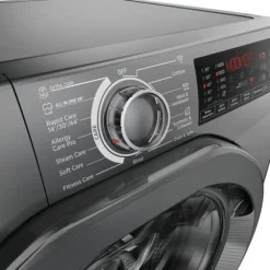 Hoover H3WPS496TMRR6 9kg 1400 Spin Washing Machine Graphite