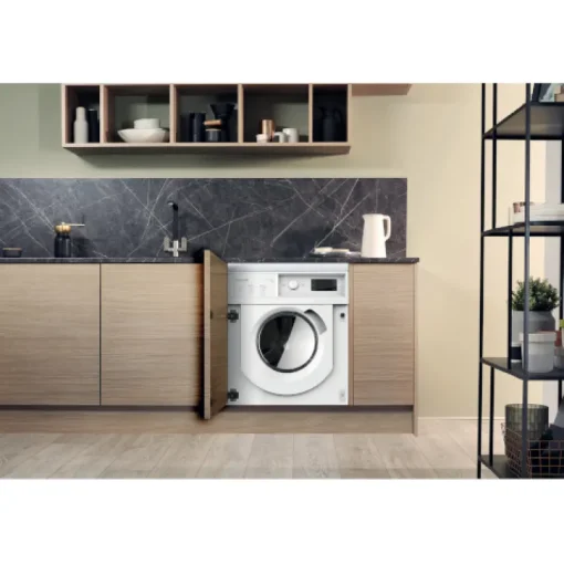 Hotpoint BIWMHG71483UKN Built-In Integrated Washing Machine White