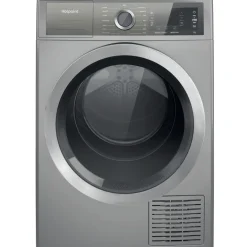 Hotpoint H8D94SBUK Gentlepower 9kg Heat Pump Tumble Dryer Silver