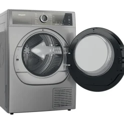 Hotpoint H8D94SBUK Gentlepower 9kg Heat Pump Tumble Dryer Silver