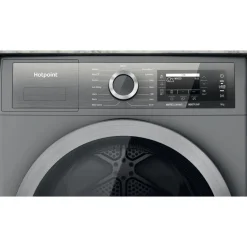 Hotpoint H8D94SBUK Gentlepower 9kg Heat Pump Tumble Dryer Silver