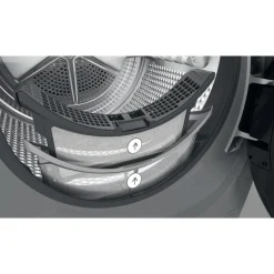 Hotpoint H8D94SBUK Gentlepower 9kg Heat Pump Tumble Dryer Silver