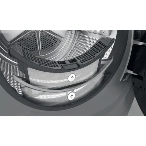 Hotpoint H8D94SBUK Gentlepower 9kg Heat Pump Tumble Dryer Silver
