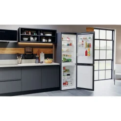 Hotpoint H5X82OSK Freestanding Frost Free Fridge Freezer Black