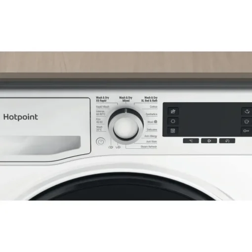 Hotpoint NDD8636DAUK 8+6kg 1400 Spin Washer Dryer White