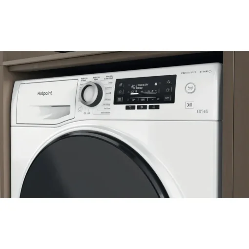 Hotpoint NDD8636DAUK 8+6kg 1400 Spin Washer Dryer White