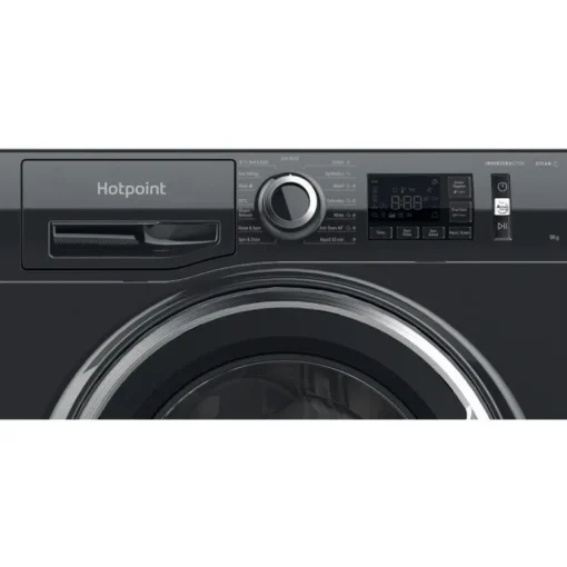 Hotpoint NM11948BCAUK 9kg 1400 Spin Washing Machine Black